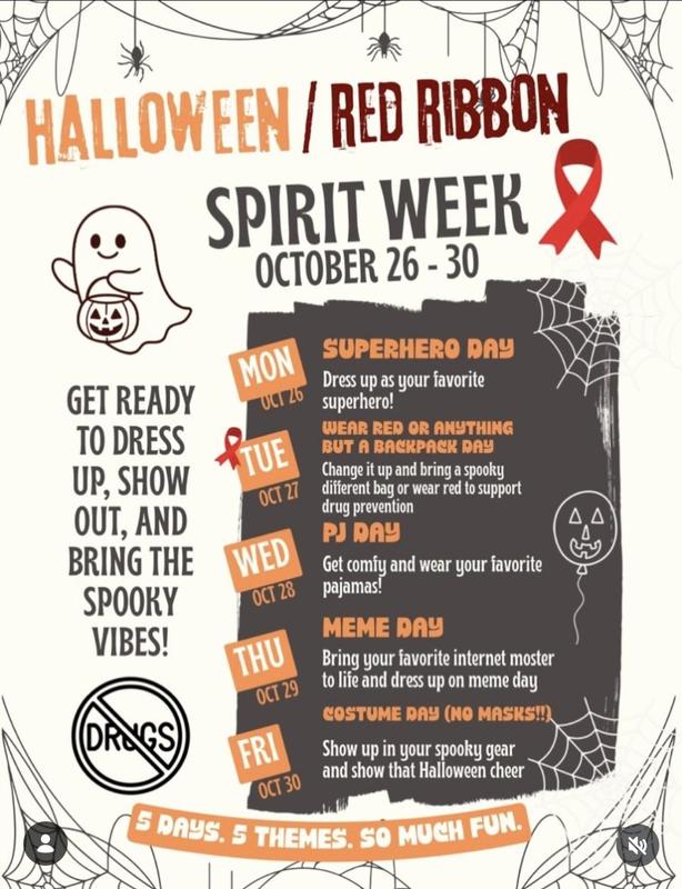 Red Ribbon / Halloween Spirit Week Featured Photo