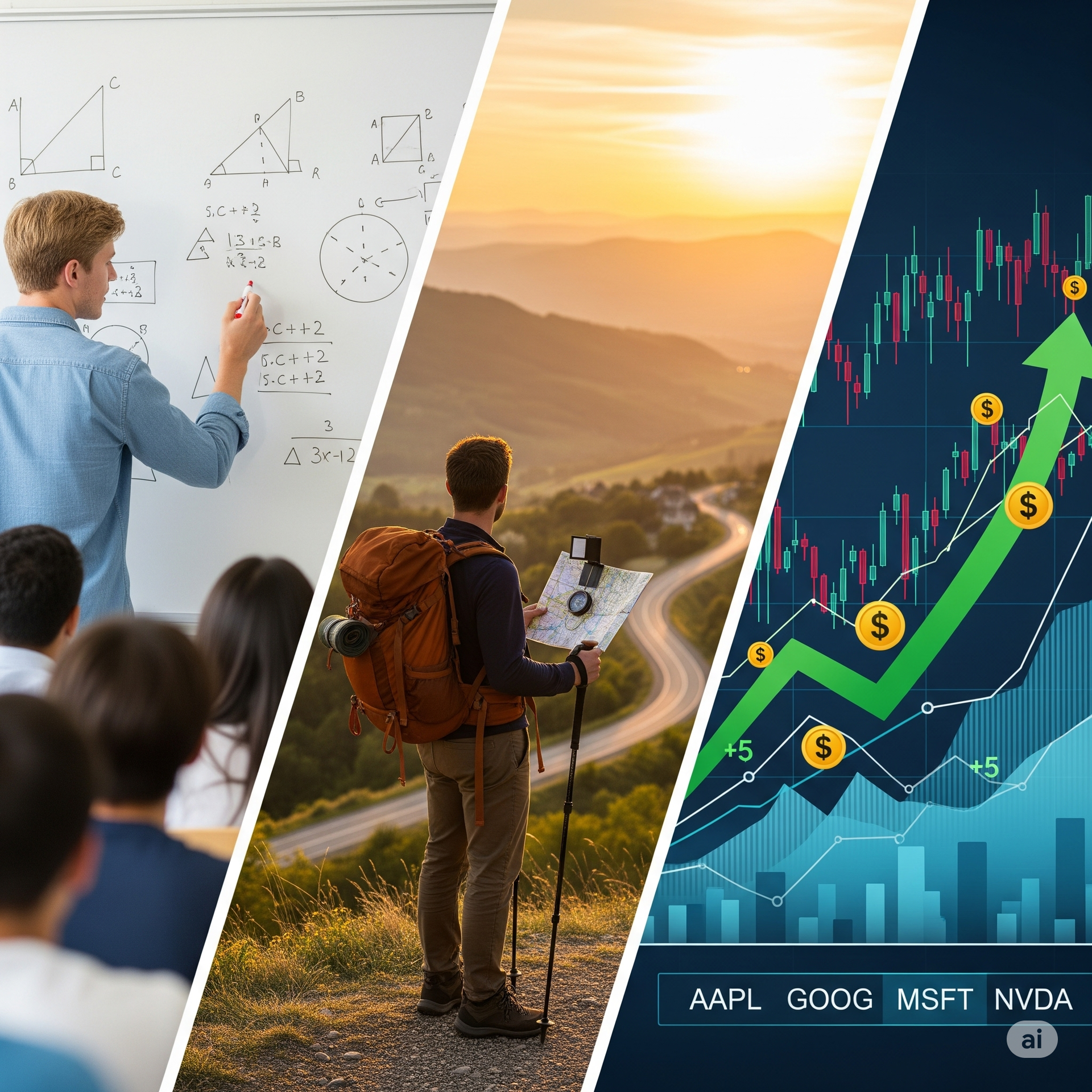 Teaching, Travelling, Investing