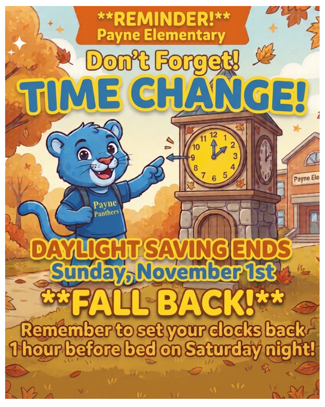 Time Change - November st Thumbnail Image