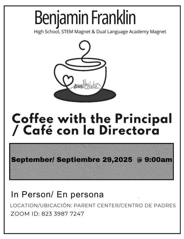 Coffee with the Principal