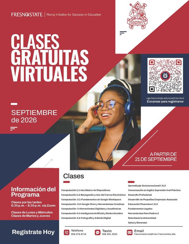 Fresno State Virtual Classes Spanish
