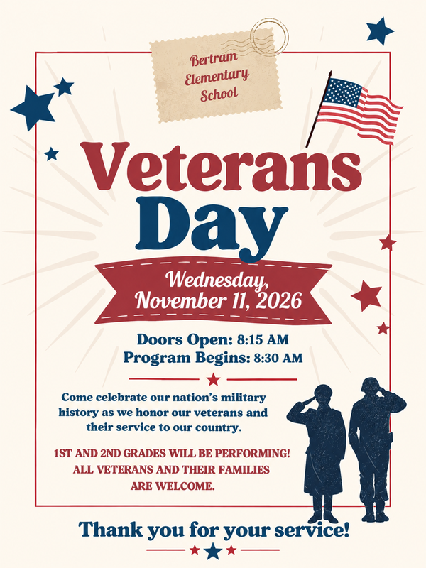 Veteran's Day Program Featured Photo