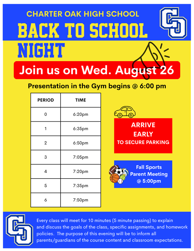 Back To School Night