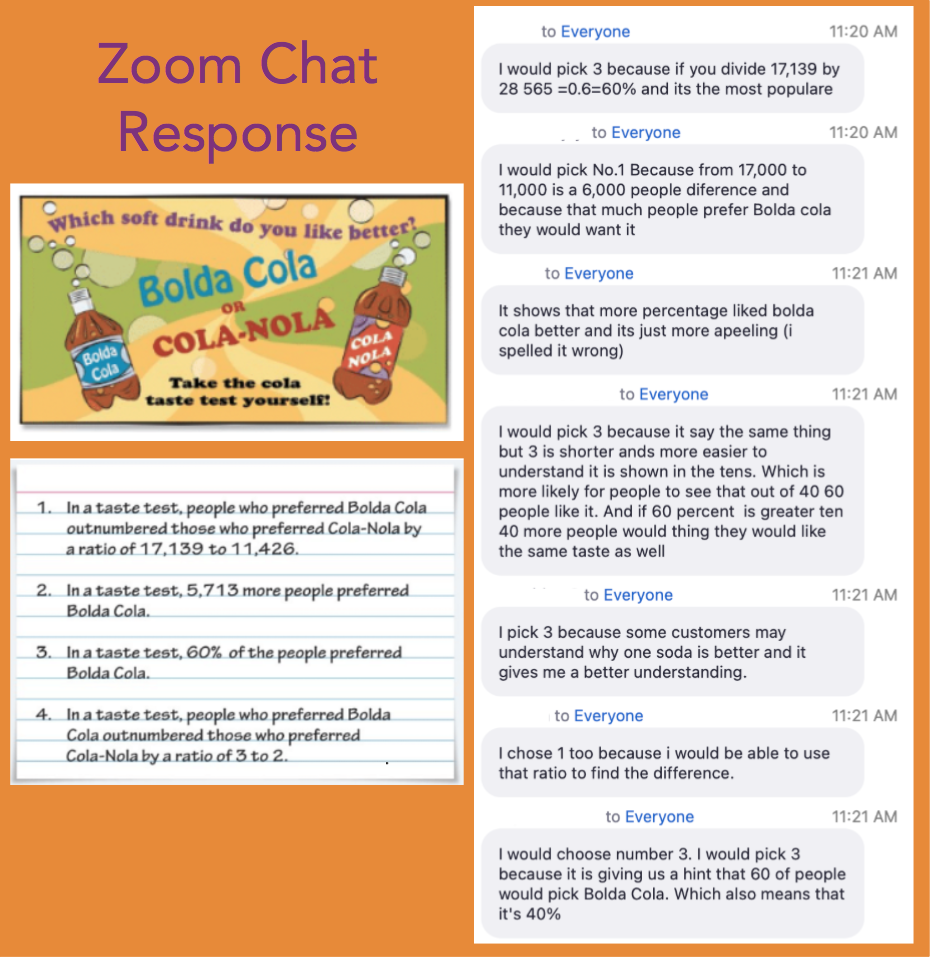 Zoom Chat Response