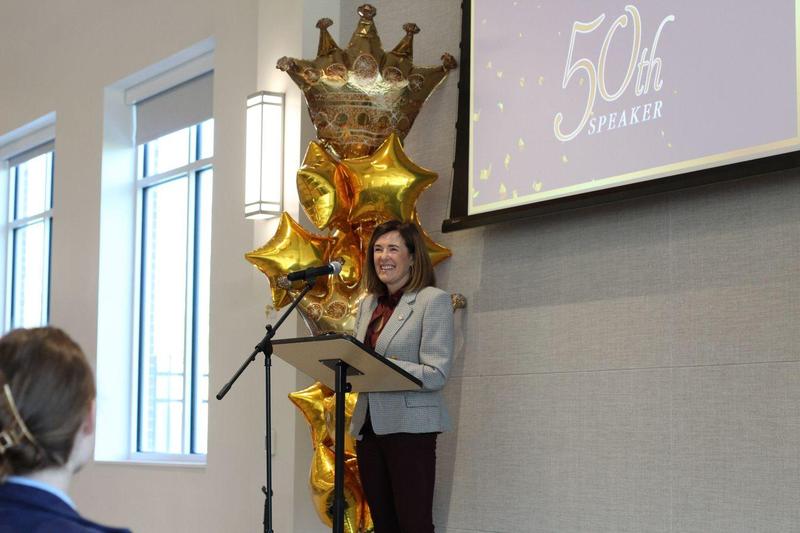 Victoria Gmelich Shares her Story in Trinity Hall’s Women in Leadership Series | Monarch Media