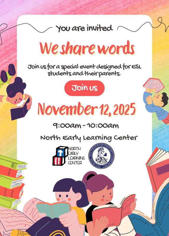 ESL Reading Event Flyer in English