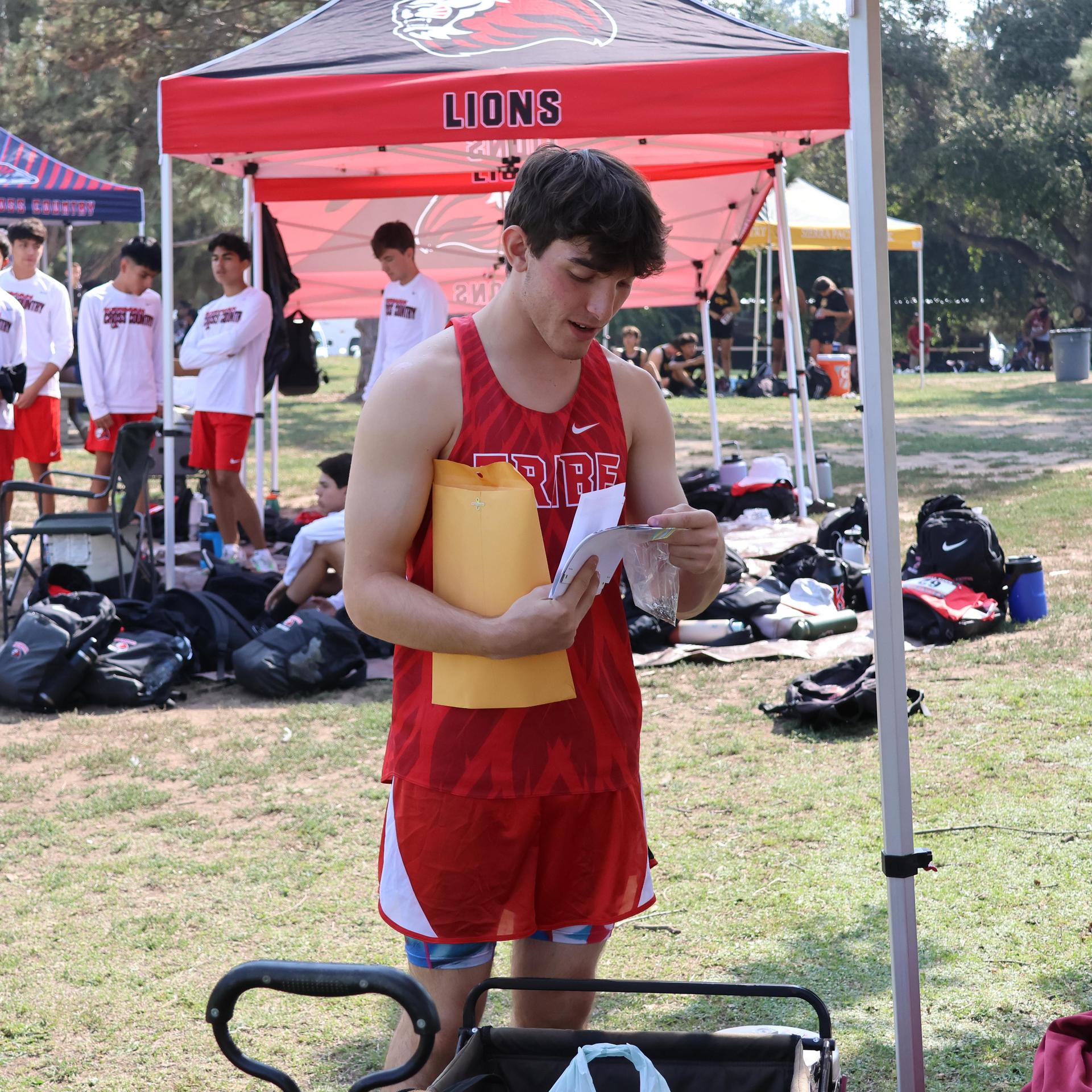 cross country runners in action at woodward park