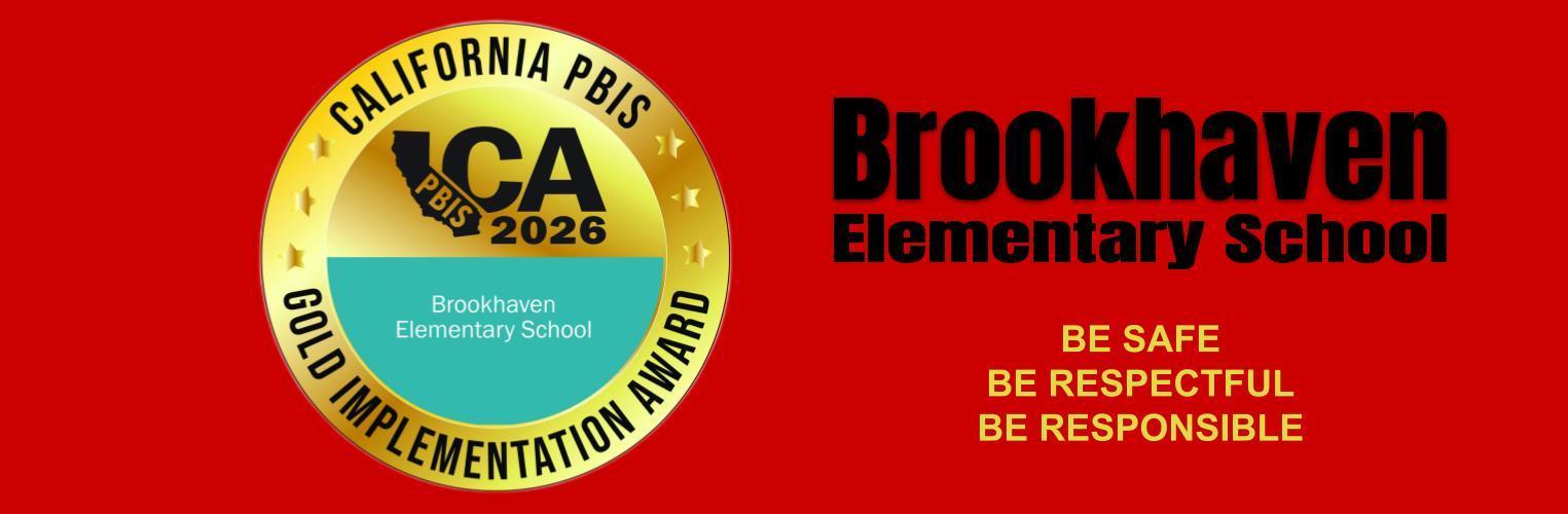 PBIS Gold Emblem and Saying