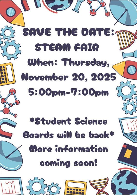 Save the Date - STEAM Fair