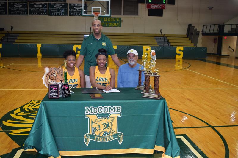 McComb High School Senior Guard Signs Scholarship to play Women's Basketball at Jones Community College