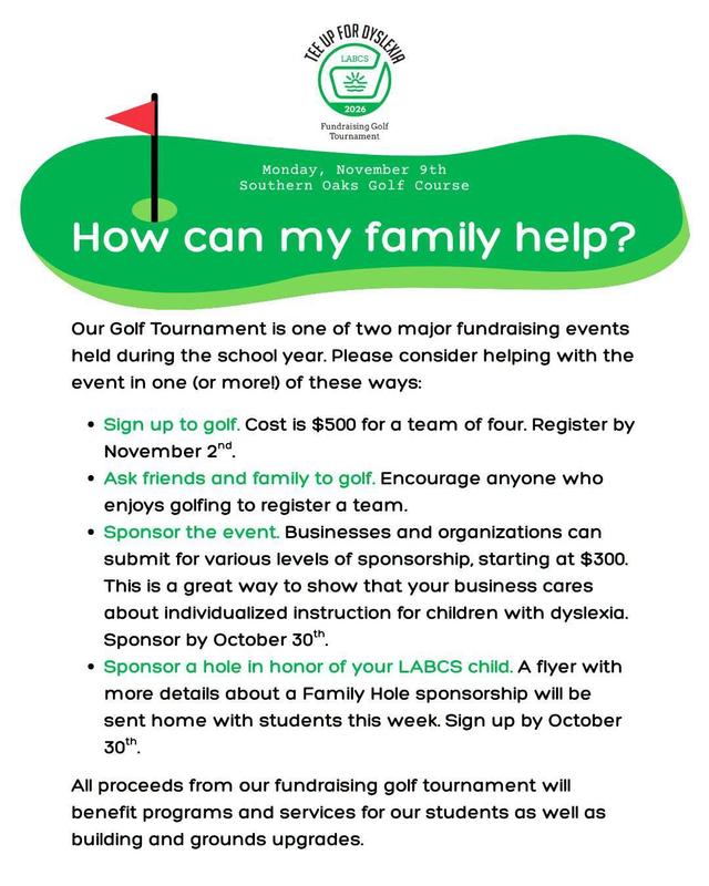Golf Tournament - How Can My Family Help