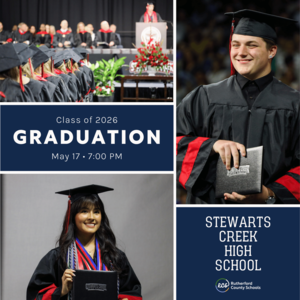 Stewarts Creek 2025 graduates in caps and gowns