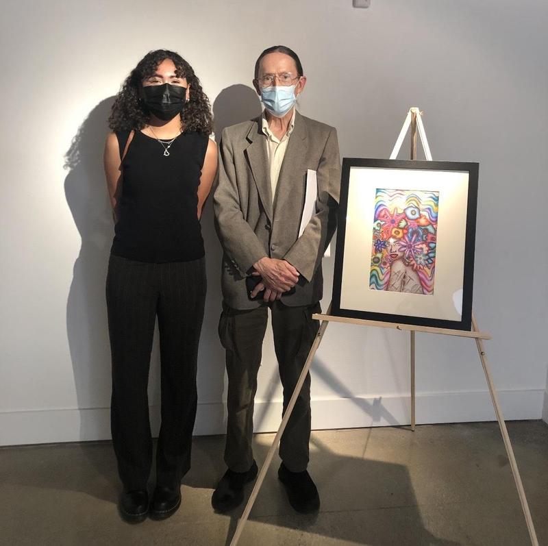 Banning High Student Honored at Art Showcase for Expressive Use of Colors Featured Photo