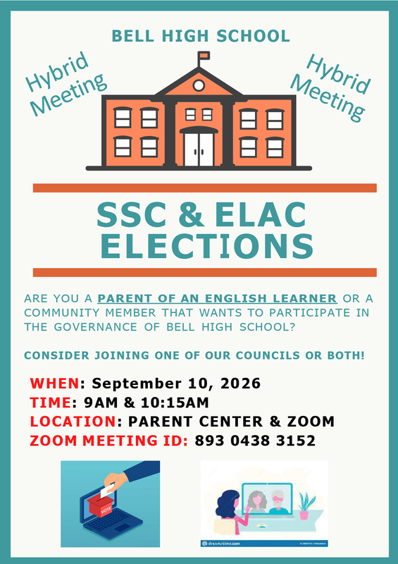 2026-27 ELAC & SSC Elections (9.10.2026)