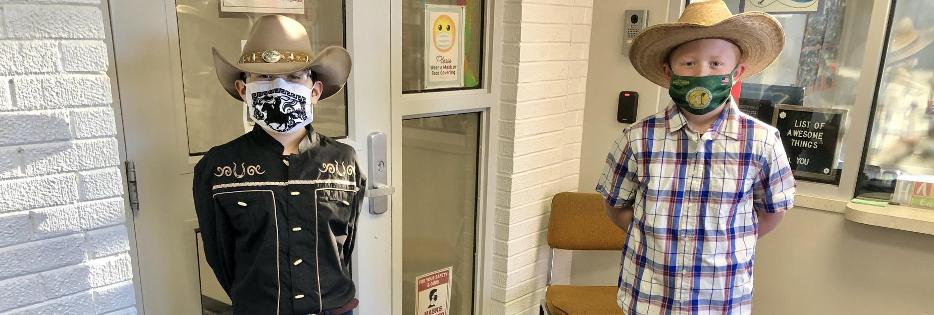 cowboy day at CCIS