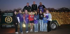 Sheriff Bryant “Wally” Jones, Chief Damian Gatlin, and the Pike County Sheriff’s Office support staff proudly supported the 2026 Summit Mardi Gras Parade, helping ensure a safe and enjoyable celebration for all attendees.  Provided by the Pike County Sheriff’s Office Public Relations Department.  #ServiceBeforeSelf