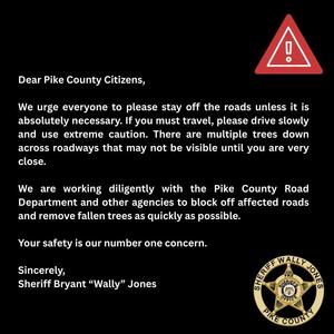 Pike County Sheriff’s Office Safety News