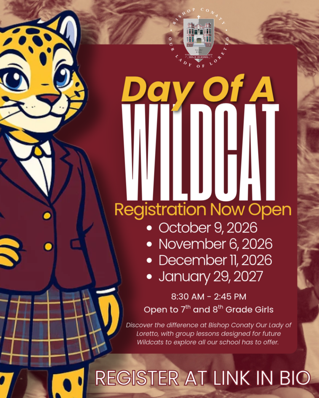 Day of A Wildcat on October 9th, November 6th, December 11th, and January 29th.