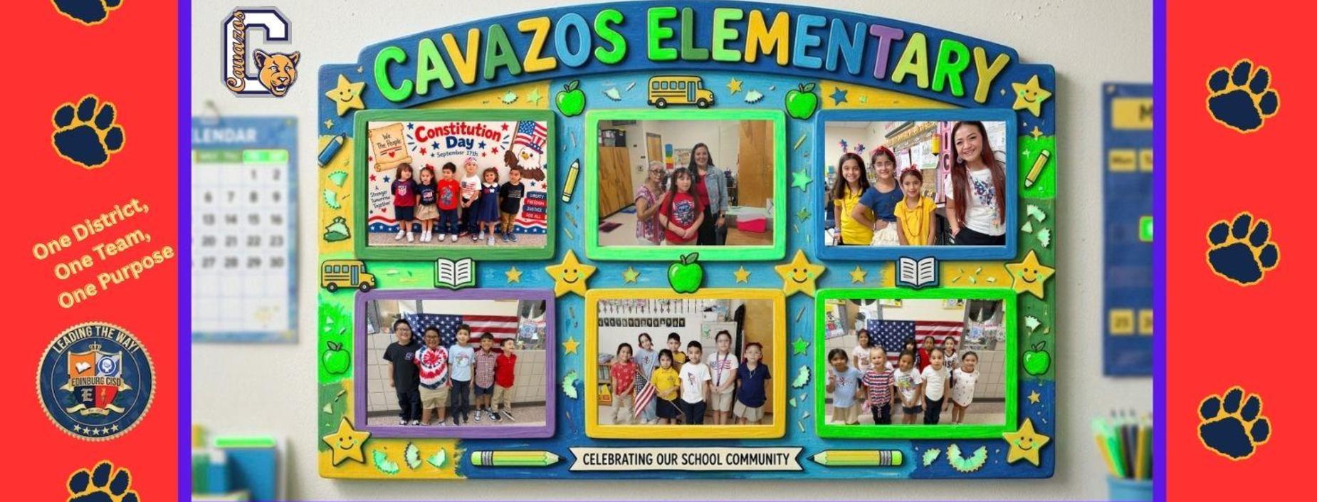 Cavazos Elementary Students