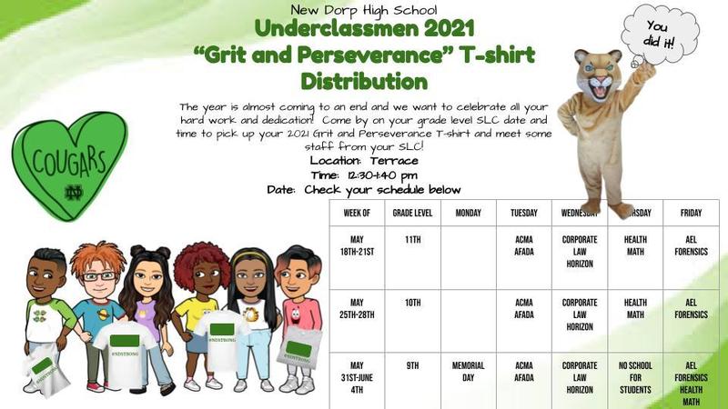 Underclassmen T-shirt Distribution