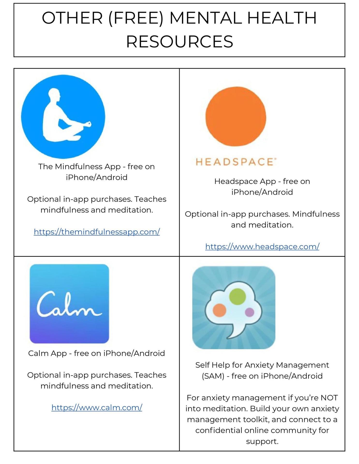 Mental Health and Family Resources