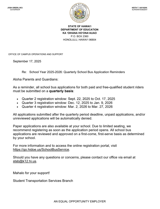 Bus Applications