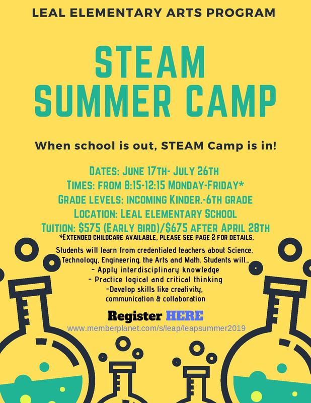 LEAP into STEAM Summer 2019 Featured Photo