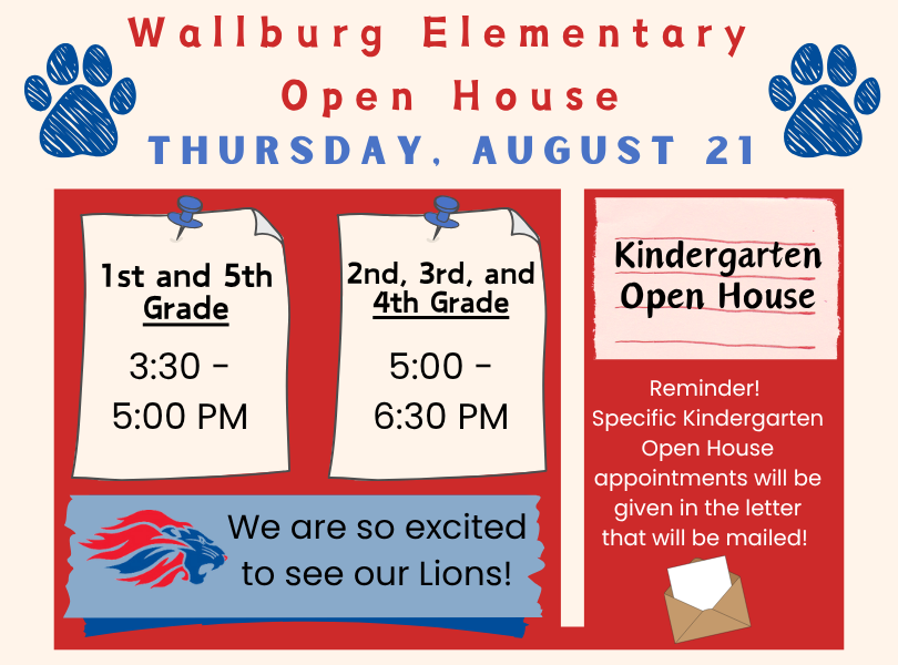 Open House: Thursday, August 21