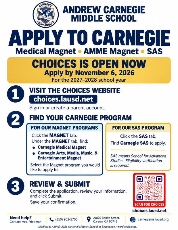 choices flyer