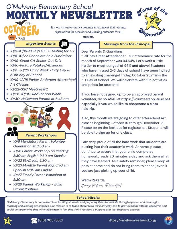 october newsletter