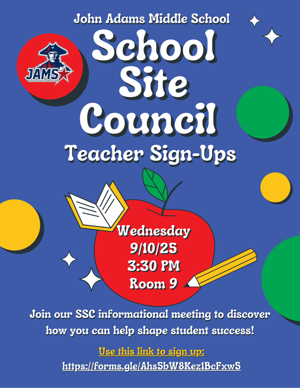 SSC Meeting Flyer