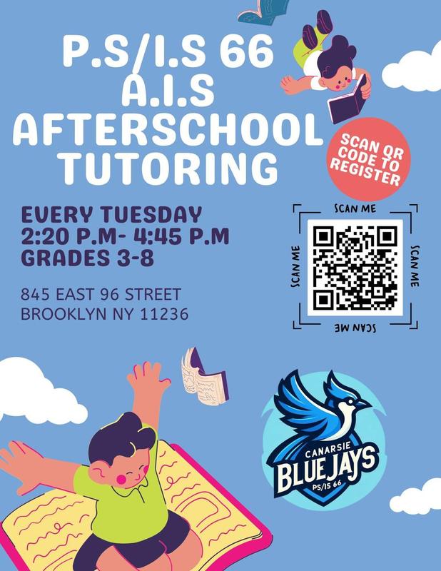 Afterschool AIS Academy will be held each Tuesday from 2:30 - 4:45 PM