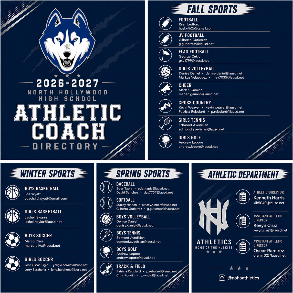 Athletic Staff