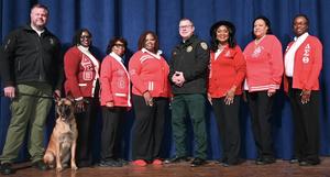 Sheriff Bryant "Wally" Jones and Delta Sigma Theta Sorority, Inc. Pike County Alumnae Chapter