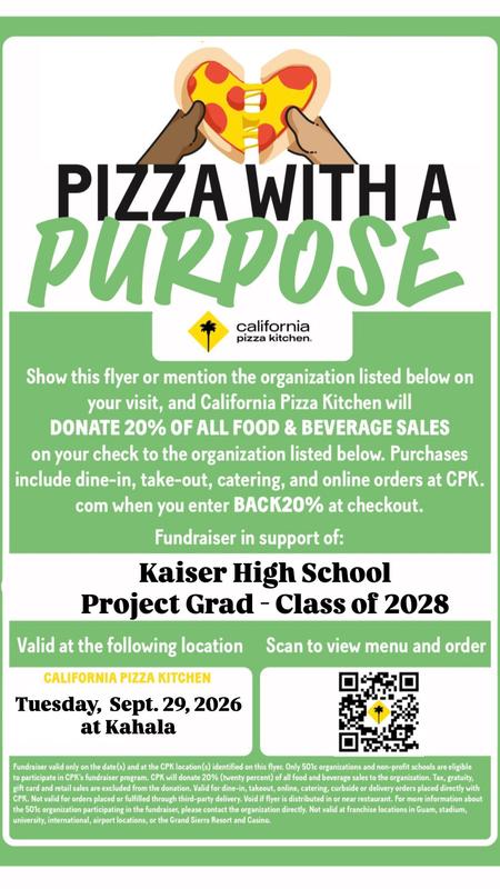 CPK Fundraiser