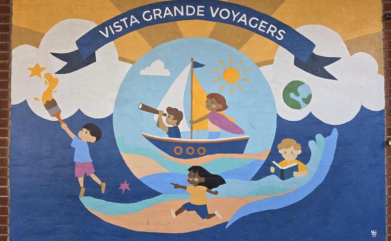 Our Beautiful Voyagers Mural