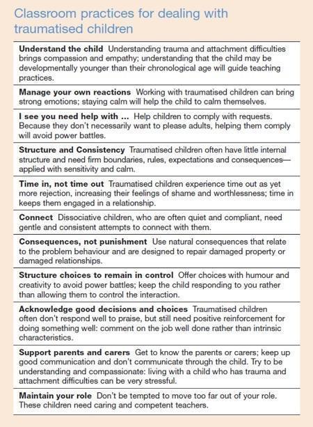 calmer classroom resource guide