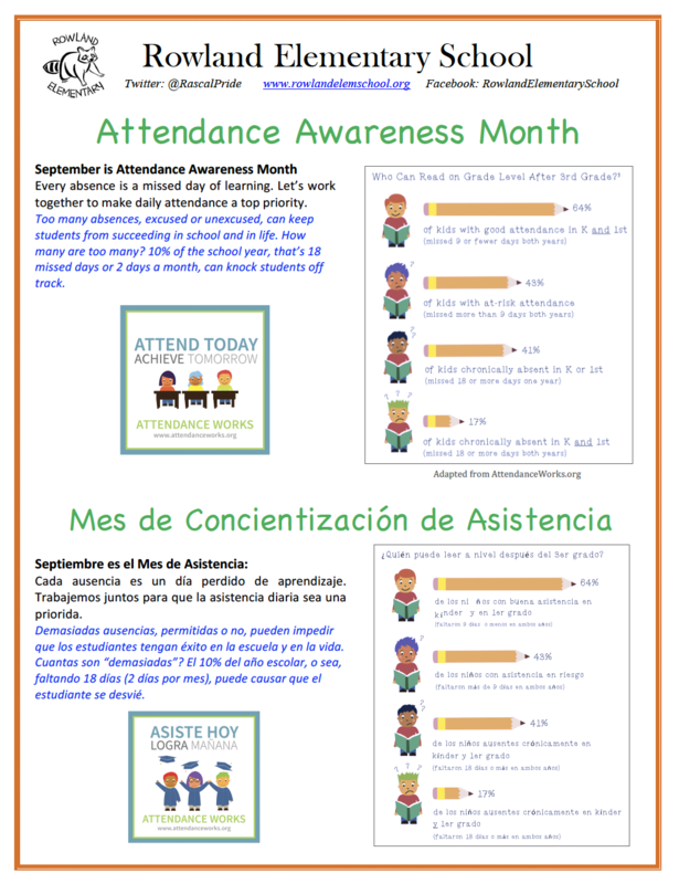 September is Attendance Awareness Month Featured Photo