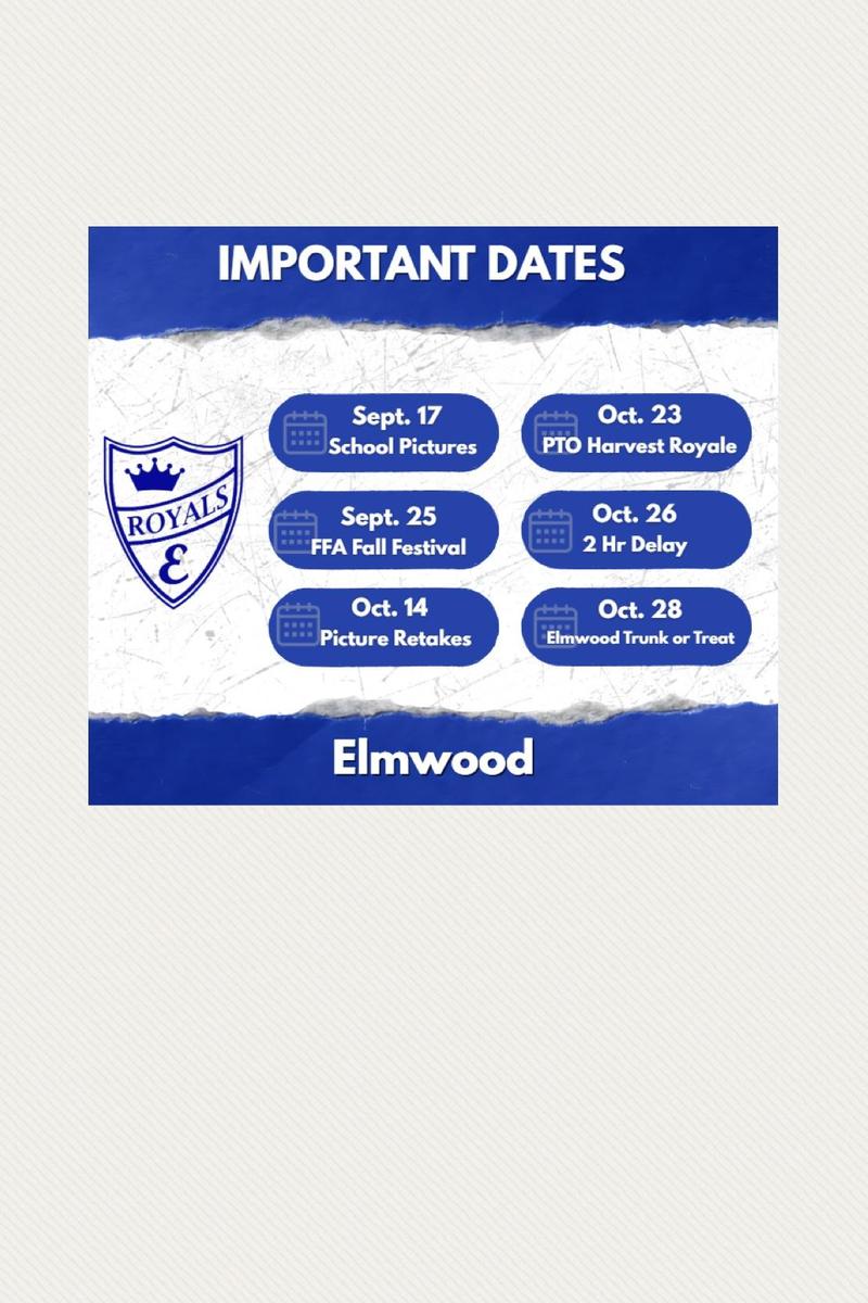Important Dates