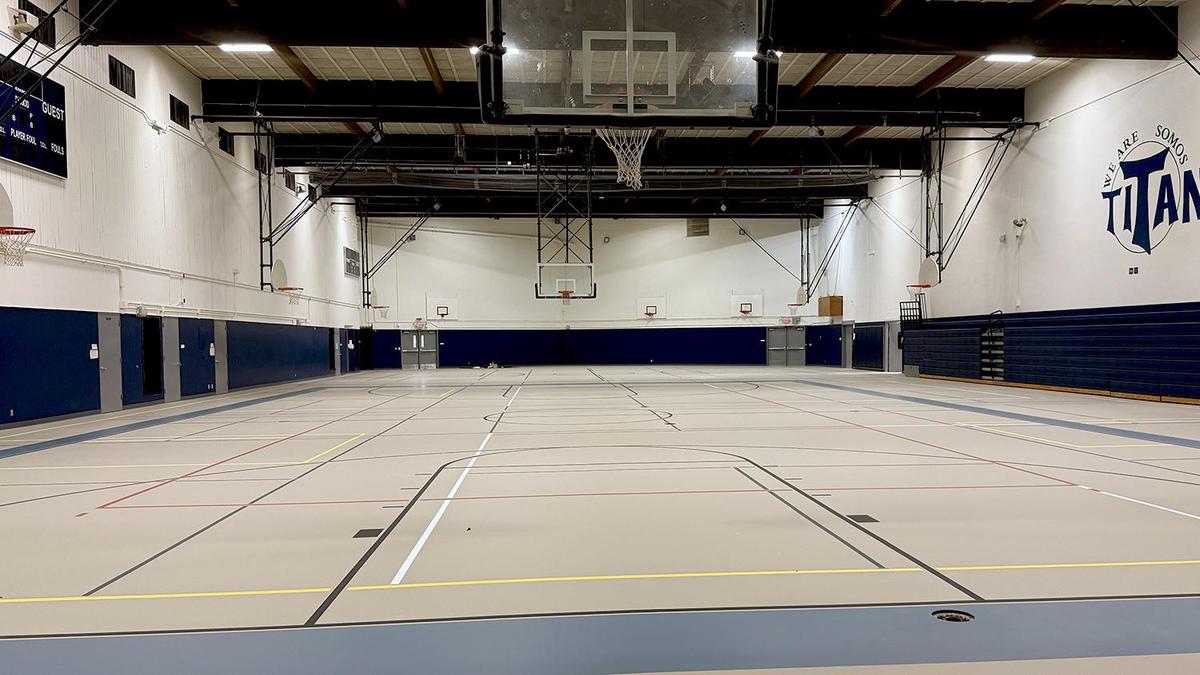 NAMS gym floor renovation