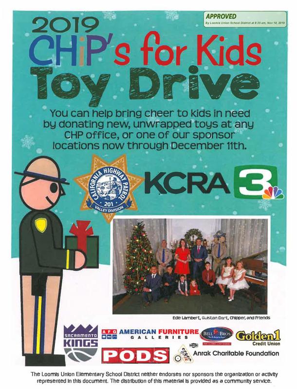 Toy Drive Flyer