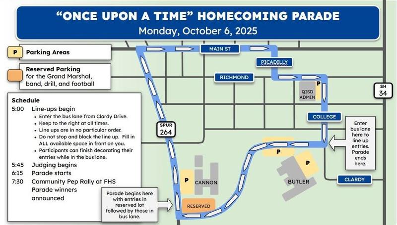 Parade Map