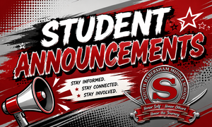 Student Announcement Title Image