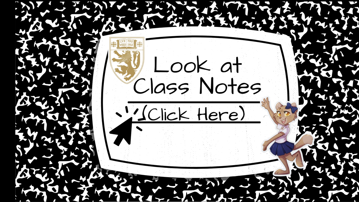 Click here for Class Notes