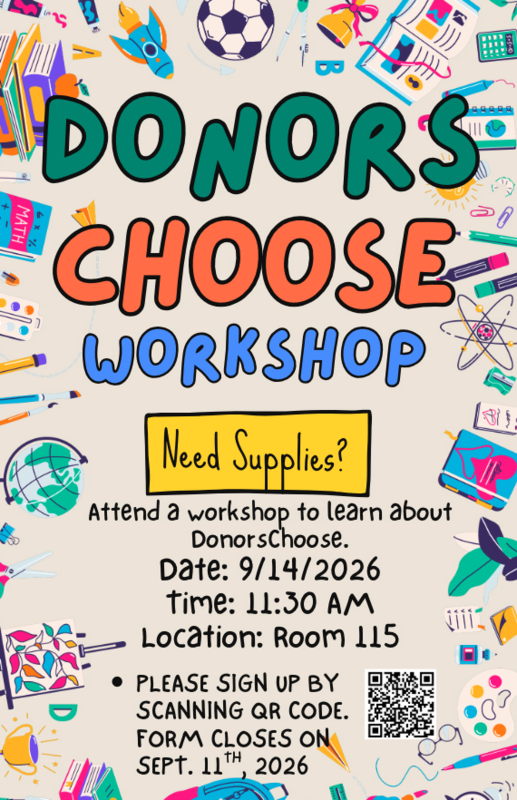 Donor choose Wkshop