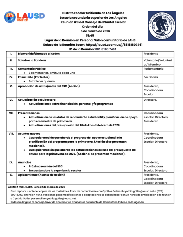 SSC M8 agenda screenshot Span.png