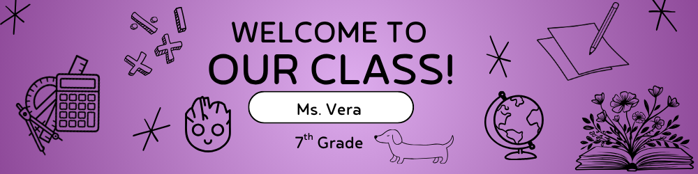 Welcome to our class!
