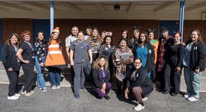 Mendoza Staff at Halloween