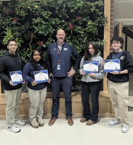 UCHS November 2025 Students of The Month
