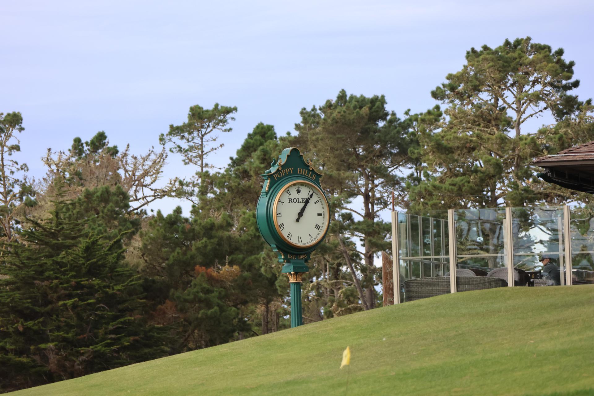 asterisk talley playing golf at poppy hills